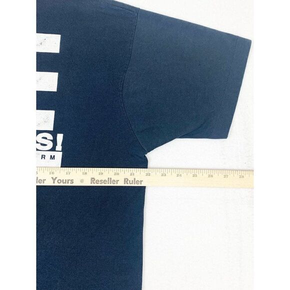 Vintage Desert Storm T-Shirt Black XL Military Army Screen Stars Single Stitch - Picture 6 of 7